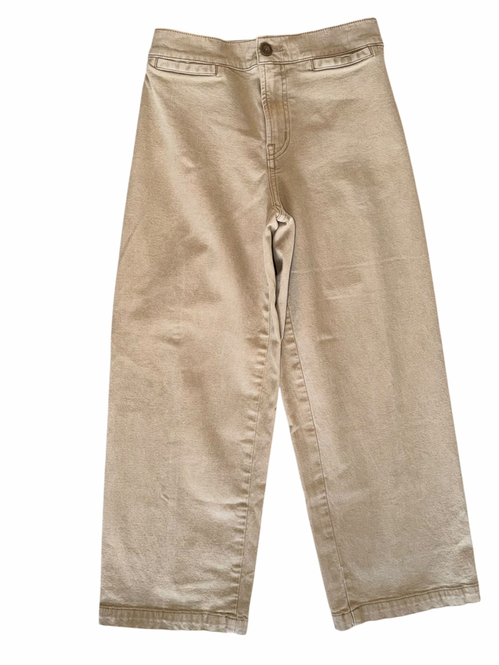 Madewell The Petite Emmett Wide-Leg Crop Pant: Welt Pocket Edition women’s 26P - Picture 2 of 9